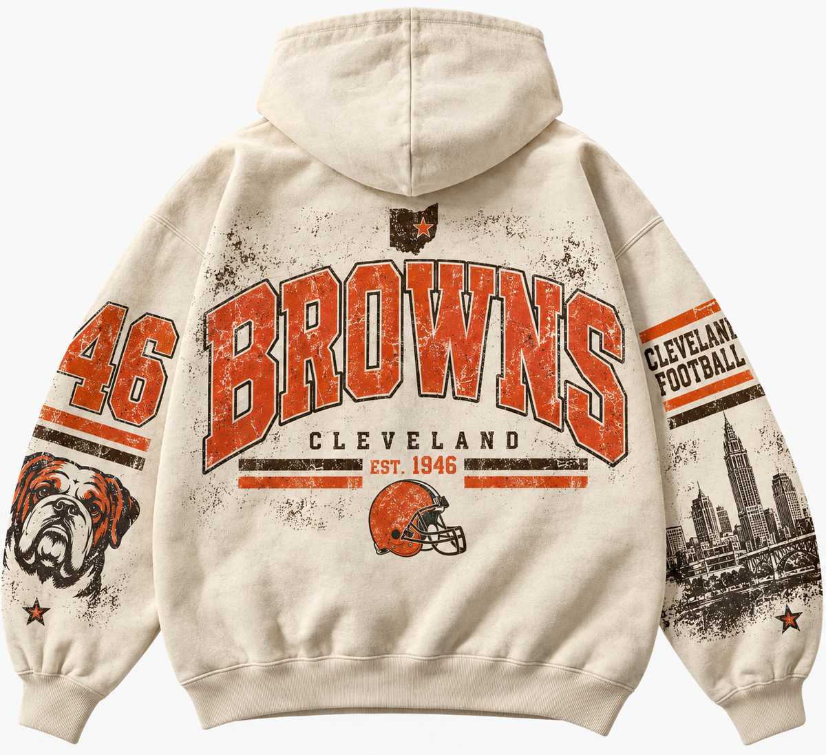 Browns Stadium Relic Hoodie