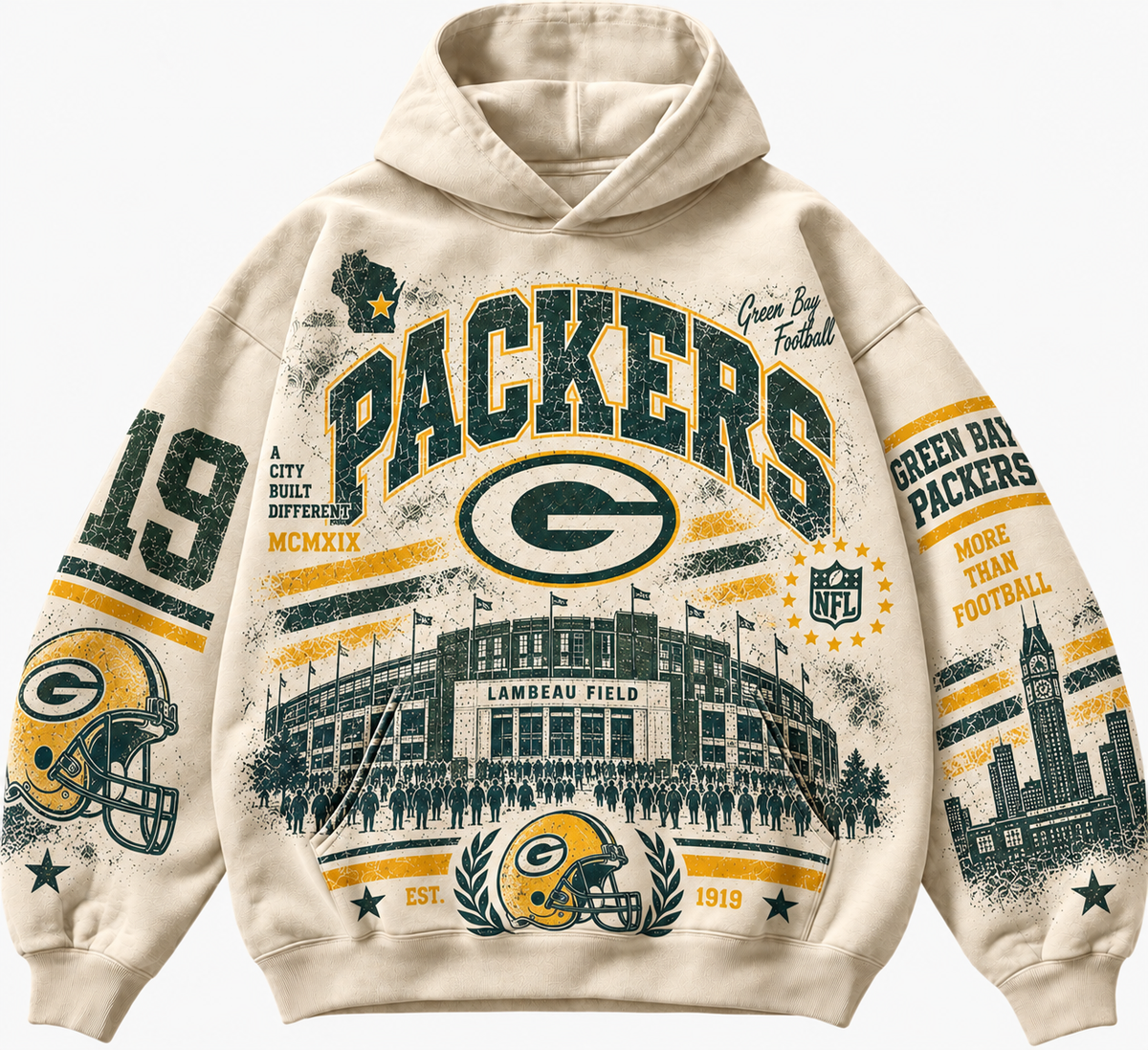Packers Stadium Relic Hoodie