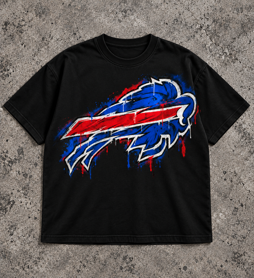 Bills paint the town T-shirt front mockup