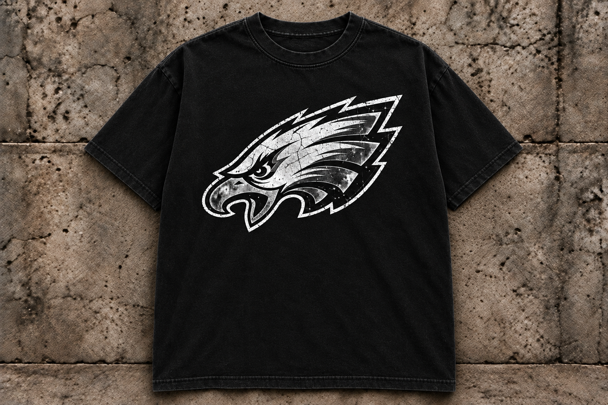 Eagles Blackout Tee front