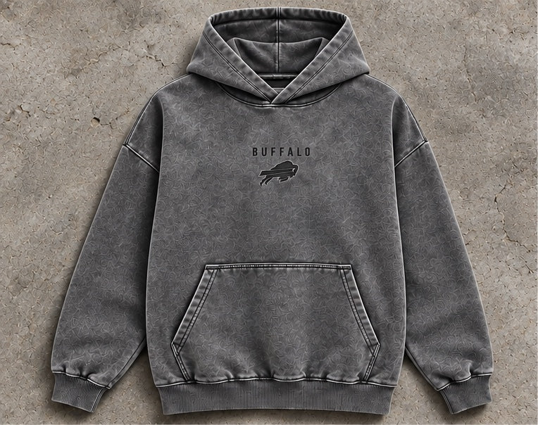 Buffalo Greyline Hoodie front