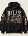 Buffalo Skyline Heritage Hoodie front mockup