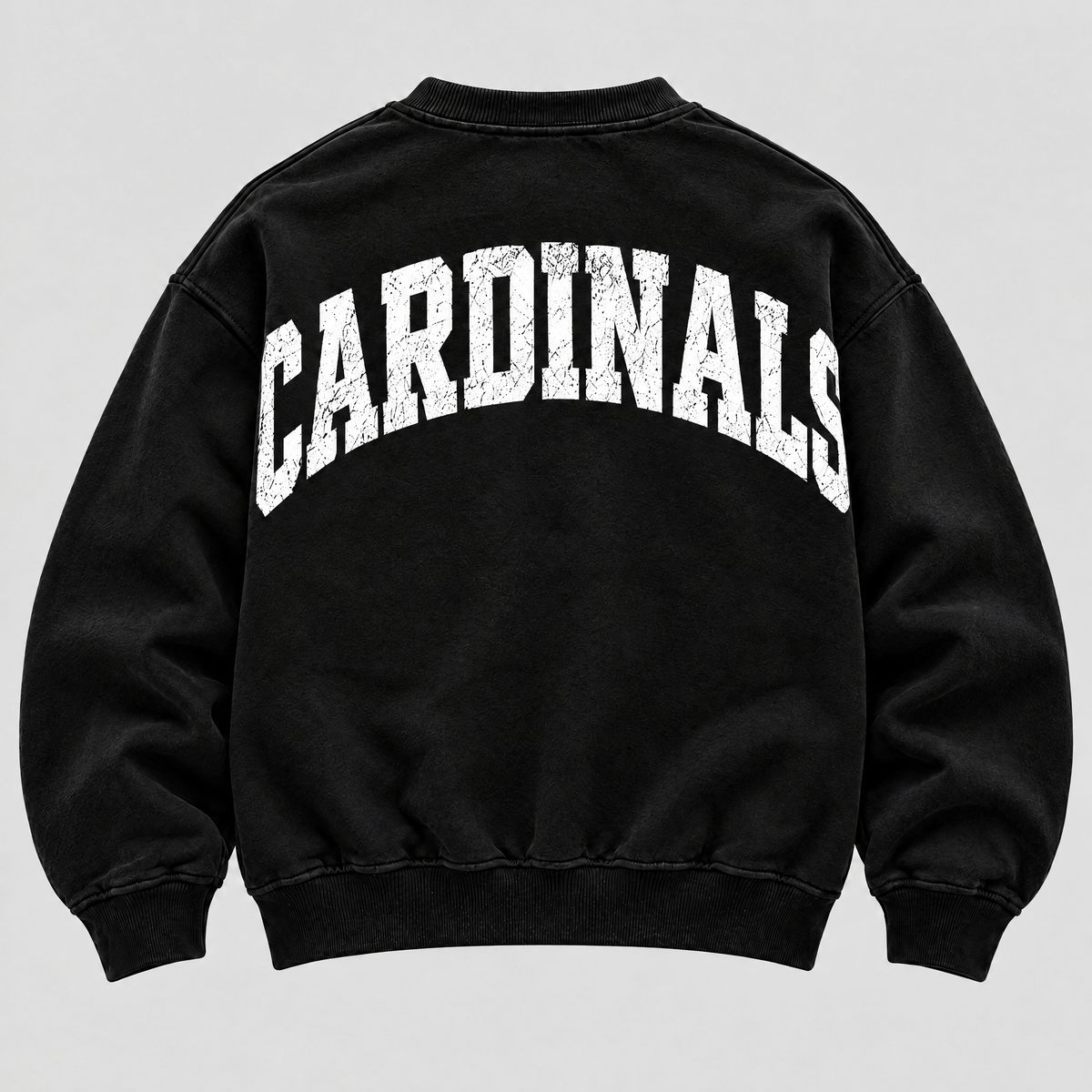 Arizona Cardinals Varsity Crewneck back