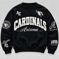 Arizona Cardinals Varsity Crewneck front