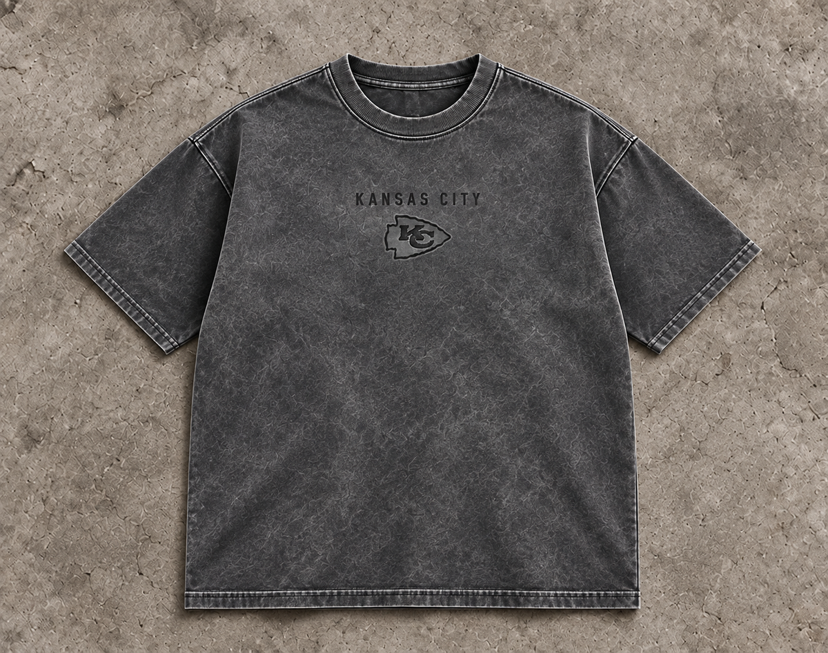 CHIEFS GREYLINE TEE front