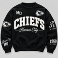 Kansas City Chiefs Varsity Crewneck front