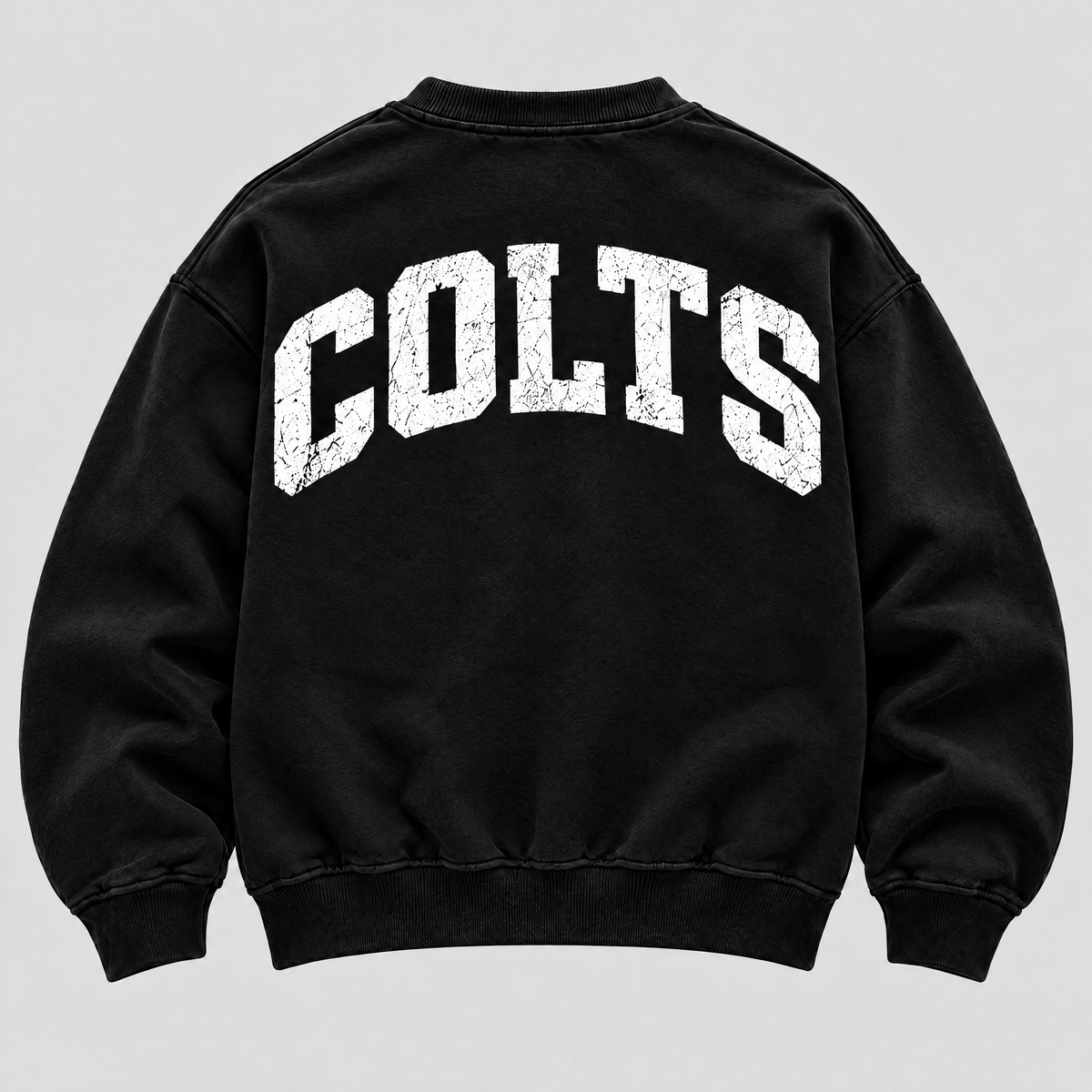 Indianapolis Colts Varsity Crewneck back