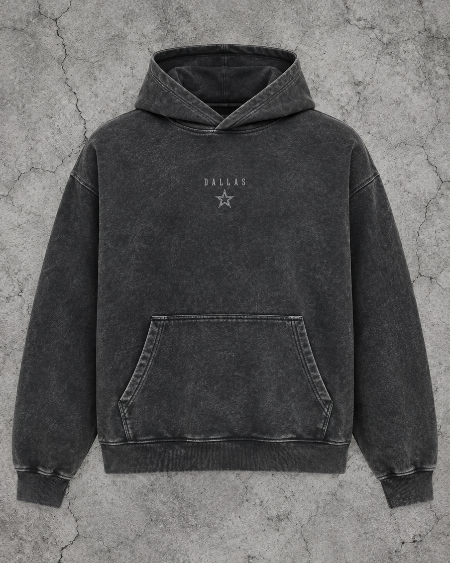 cowboys Greyline hoodie front