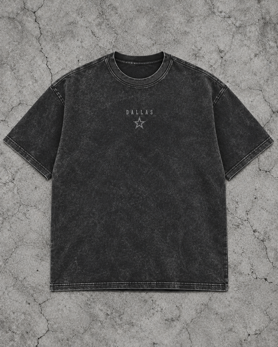 COWBOYS GREYLINE TEE front