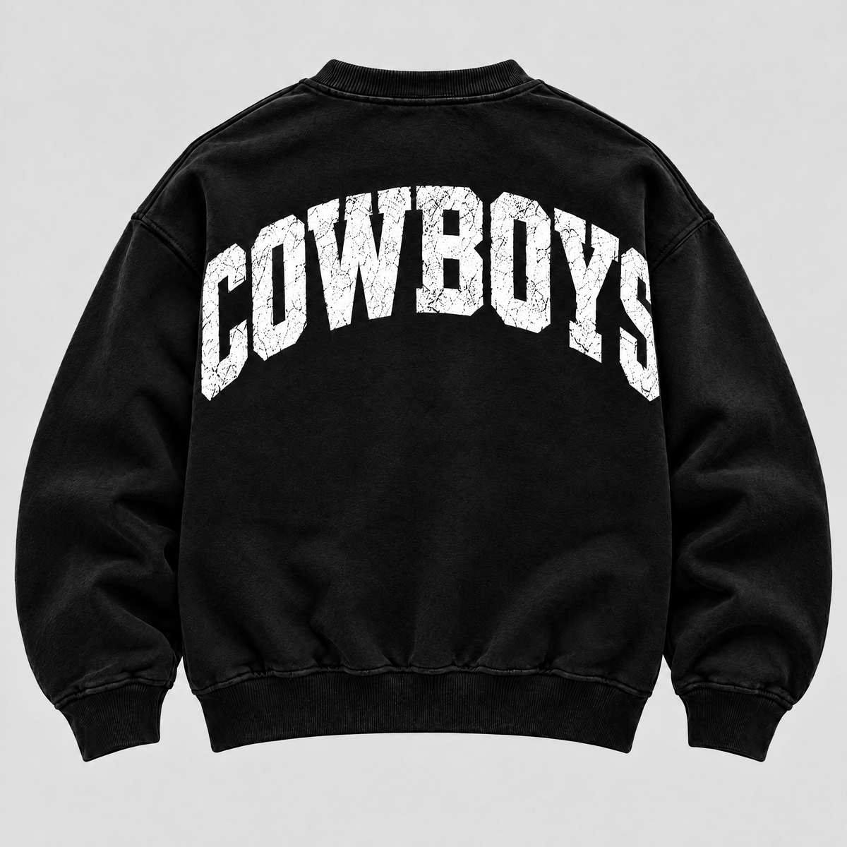 Dallas Cowboys Varsity Crewneck back