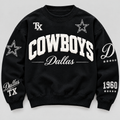 Dallas Cowboys Varsity Crewneck front