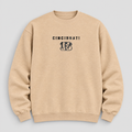 Cincinnati Bengals Greyline Crewneck — Nude front