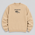 Denver Broncos Greyline Crewneck — Nude front