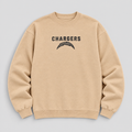 Chargers Greyline Crewneck — Nude front