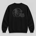Cleveland Browns Blackout Crewneck — Black front