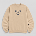 Colts Greyline Crewneck — Nude front