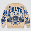 Colts Stadium Relic Crewneck — Nude front