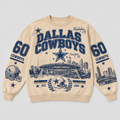 Cowboys Stadium Relic Crewneck — Nude front