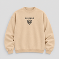 Chicago Bears Greyline Crewneck — Nude front