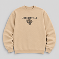 Jaguars Greyline Crewneck — Nude front