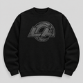 Rams Blackout Crewneck — Black front
