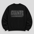 Giants Blackout Crewneck — Black front
