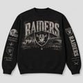 Raiders Archive Crest Crewneck — Black front