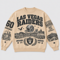Raiders Stadium Relic Crewneck — Nude front