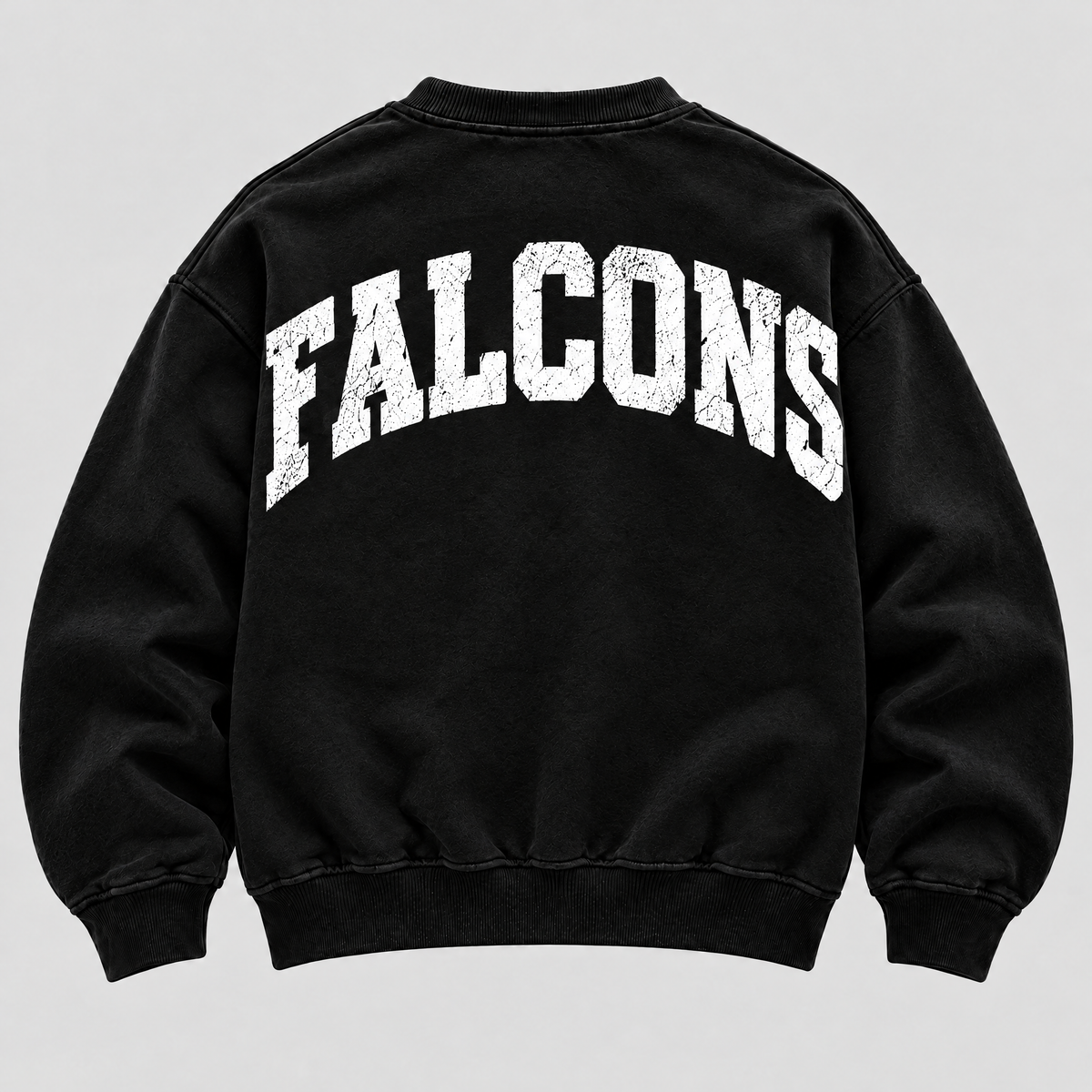 Atlanta Falcons Varsity Crewneck back