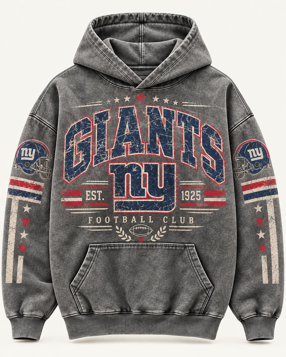 Giants Gridiron washed grey front