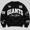 New York Giants Varsity Crewneck front