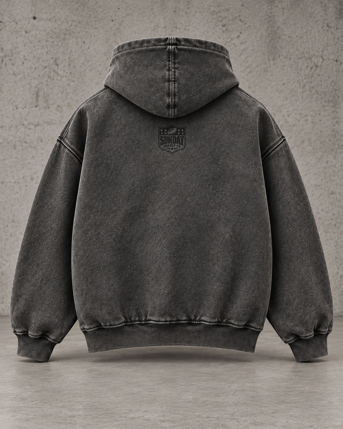 RAVENS GREYLINE HOODIE back