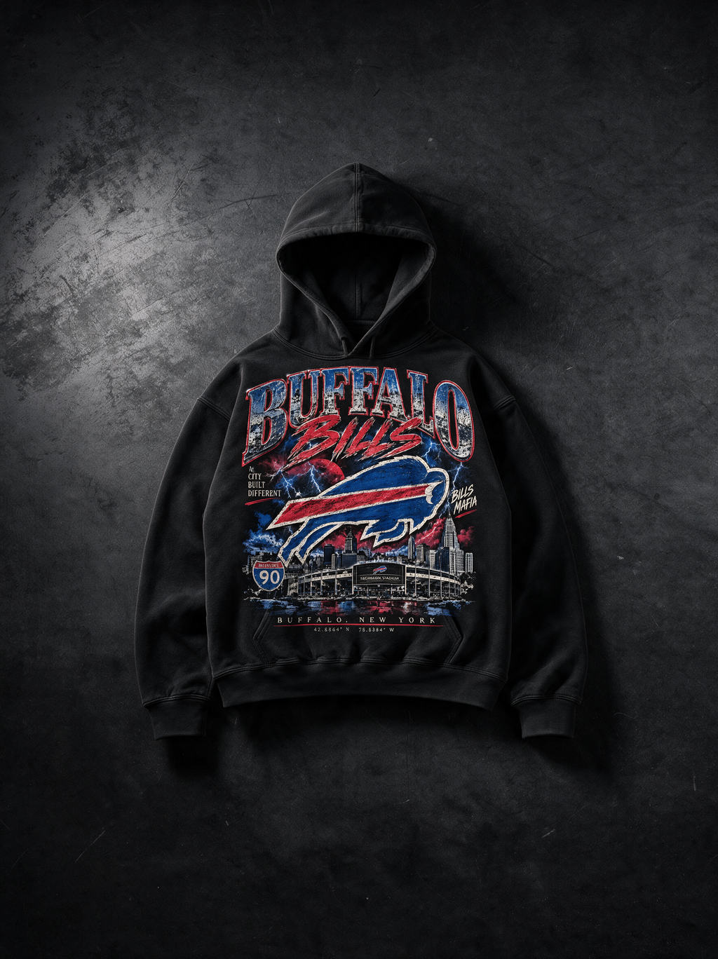 BUFFALO AFTER DARK HOODIE