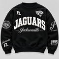 Jacksonville Jaguars Varsity Crewneck front