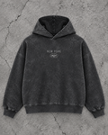 jets Greyline hoodie front