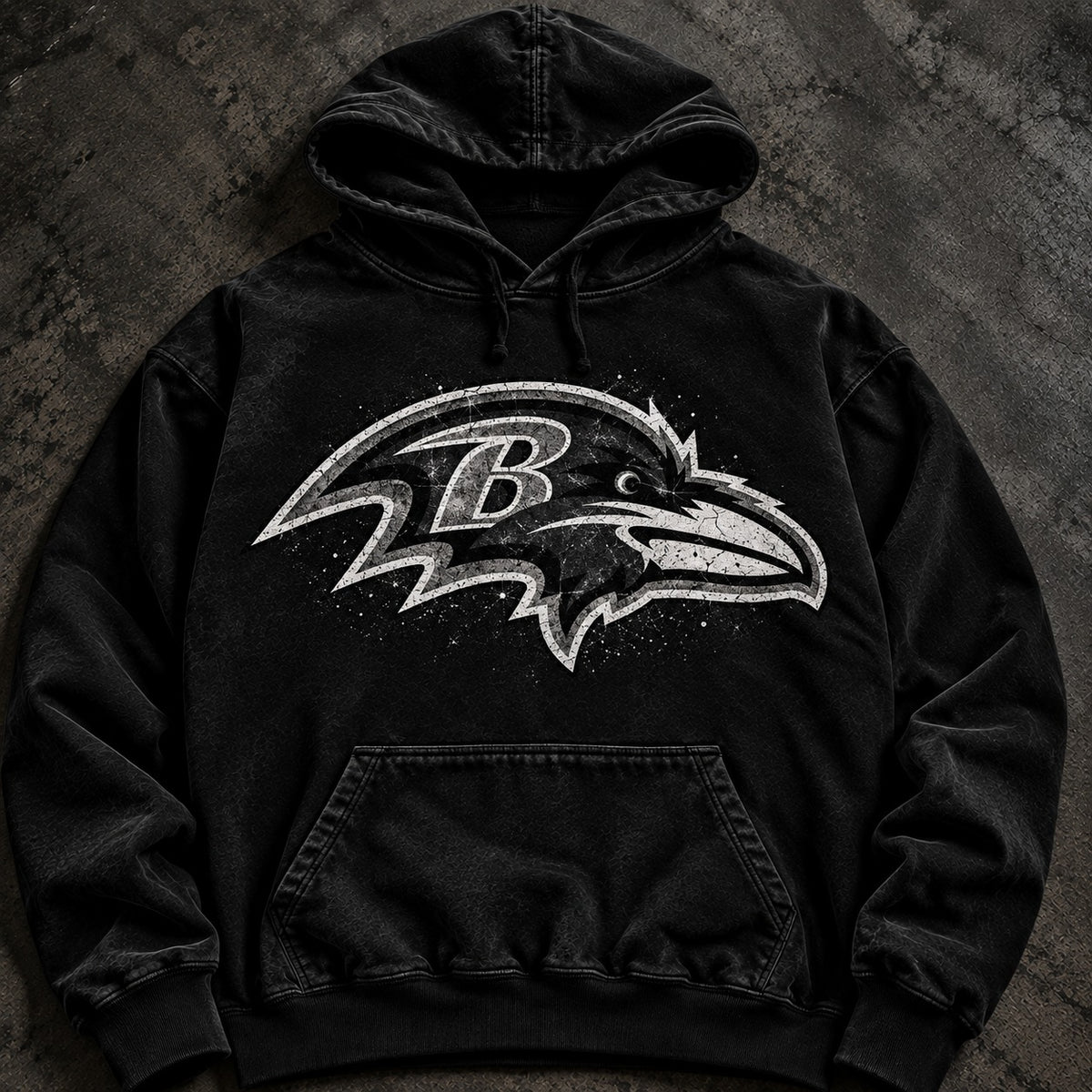 RAVENS BLACKOUT HOODIE