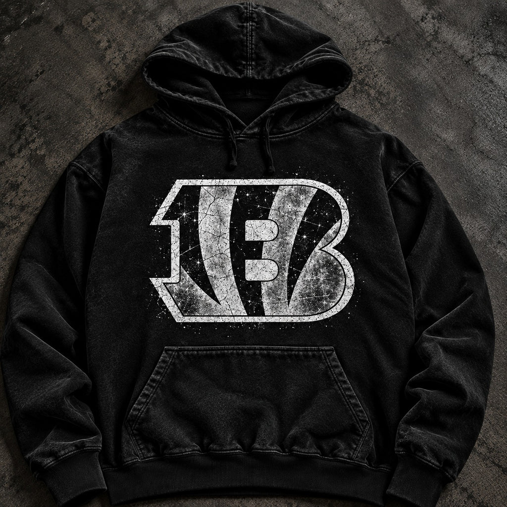 BENGALS BLACKOUT HOODIE
