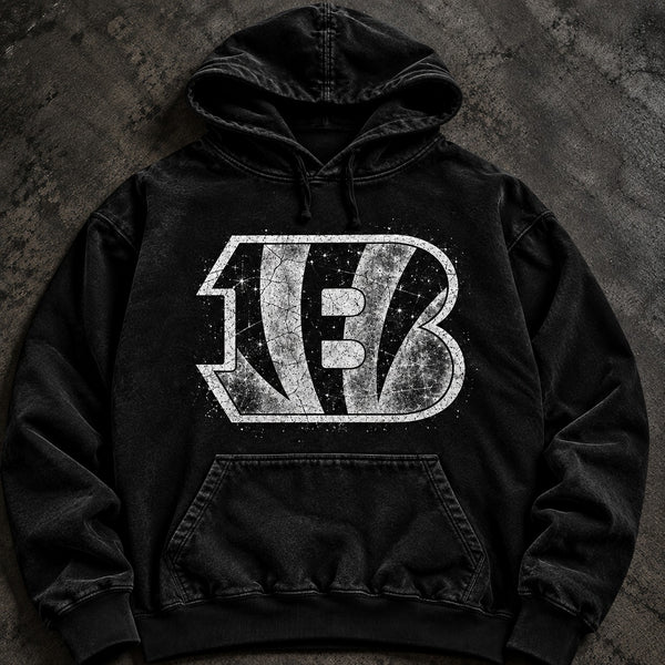 BENGALS BLACKOUT HOODIE