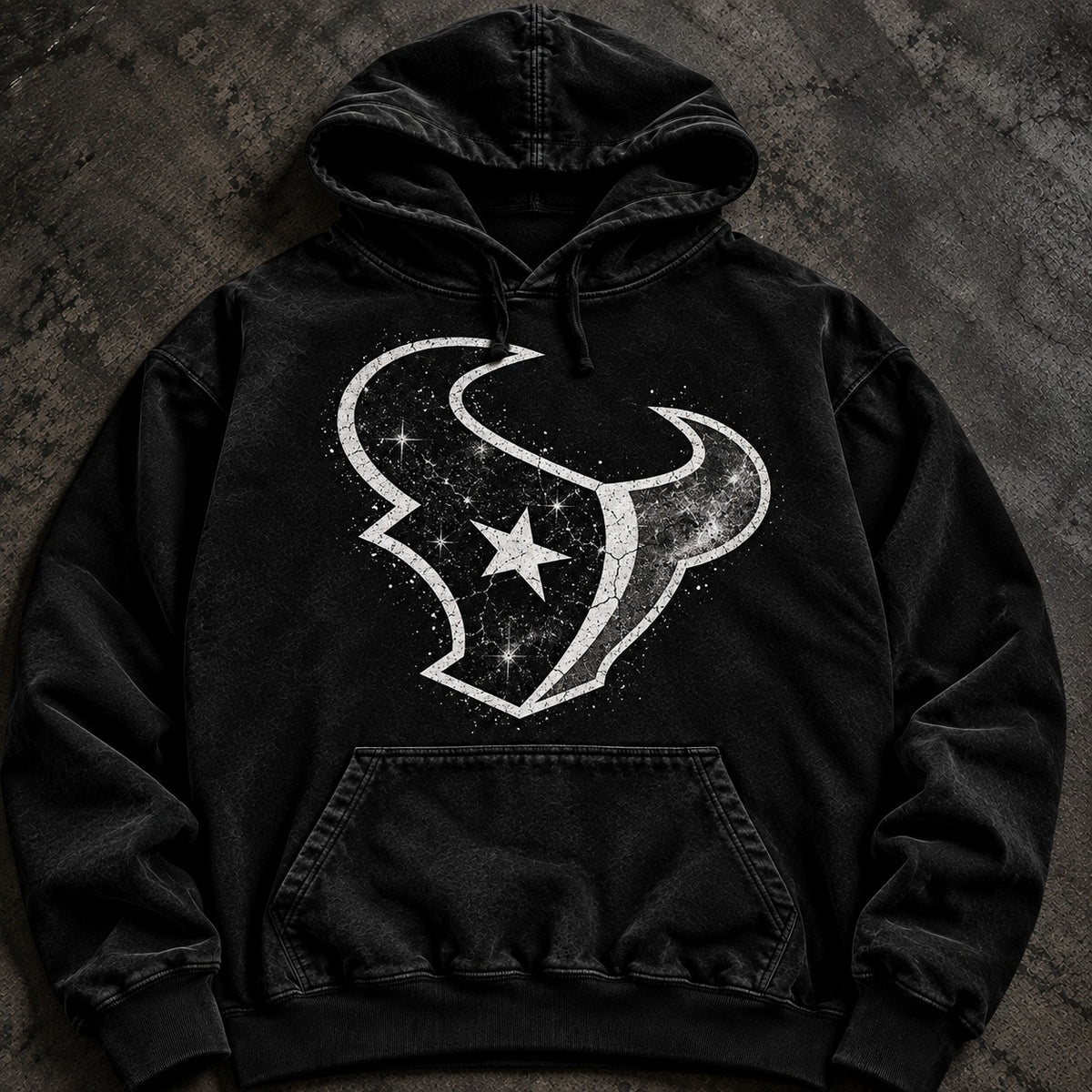 TEXANS BLACKOUT HOODIE