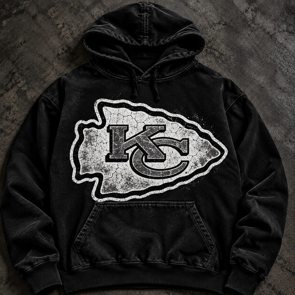 CHIEFS BLACKOUT HOODIE