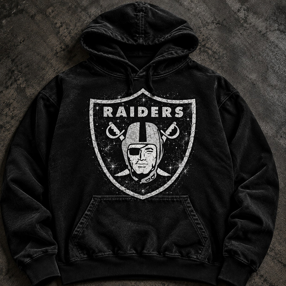 RAIDERS BLACKOUT HOODIE