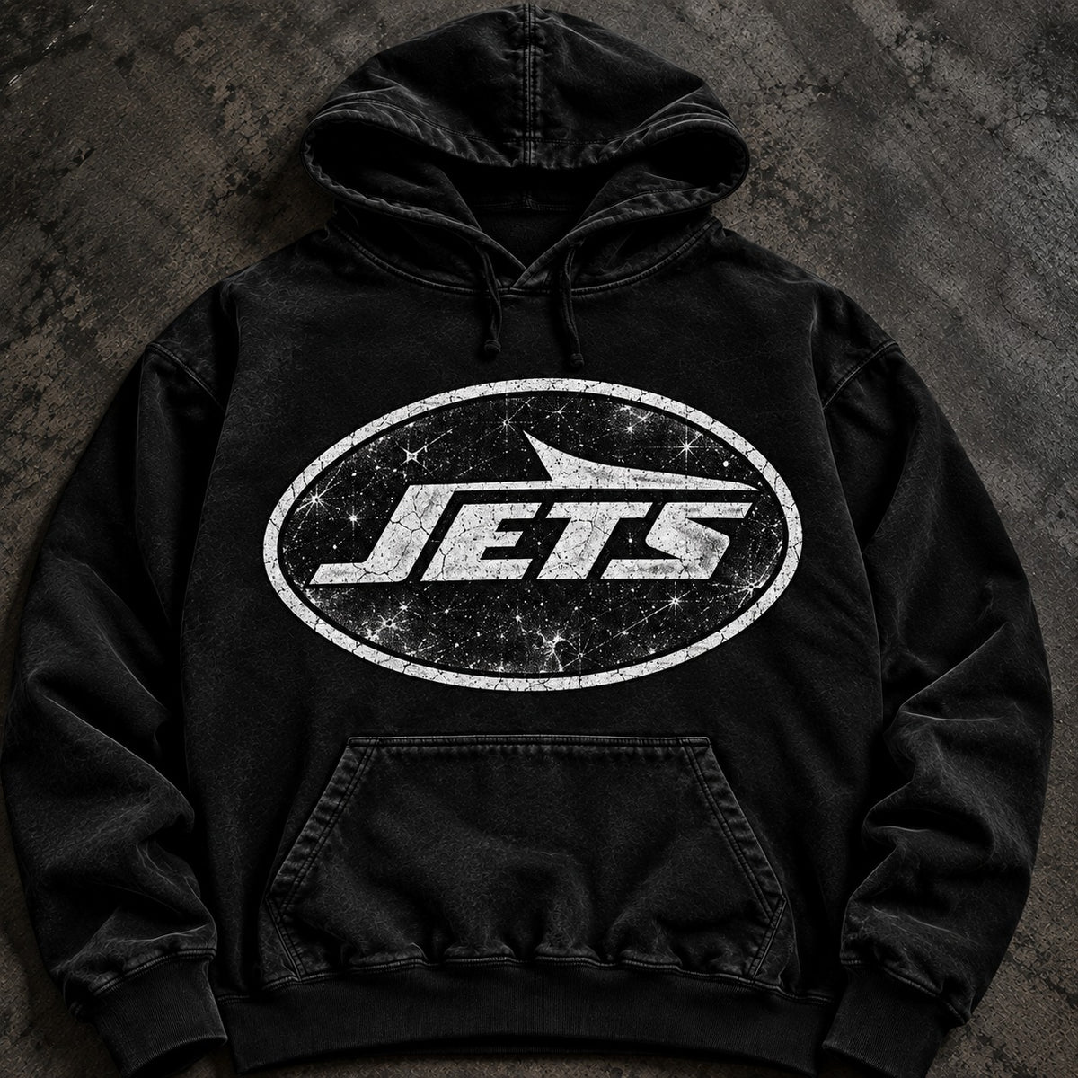 JETS BLACKOUT HOODIE