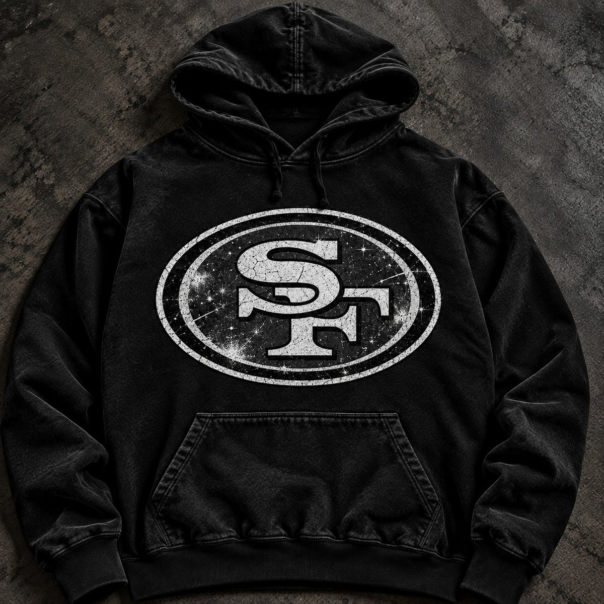49ERS BLACKOUT HOODIE