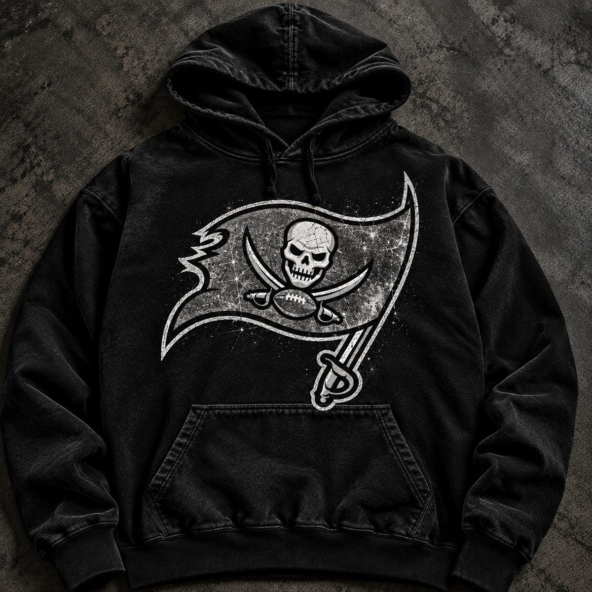 BUCCANEERS BLACKOUT HOODIE