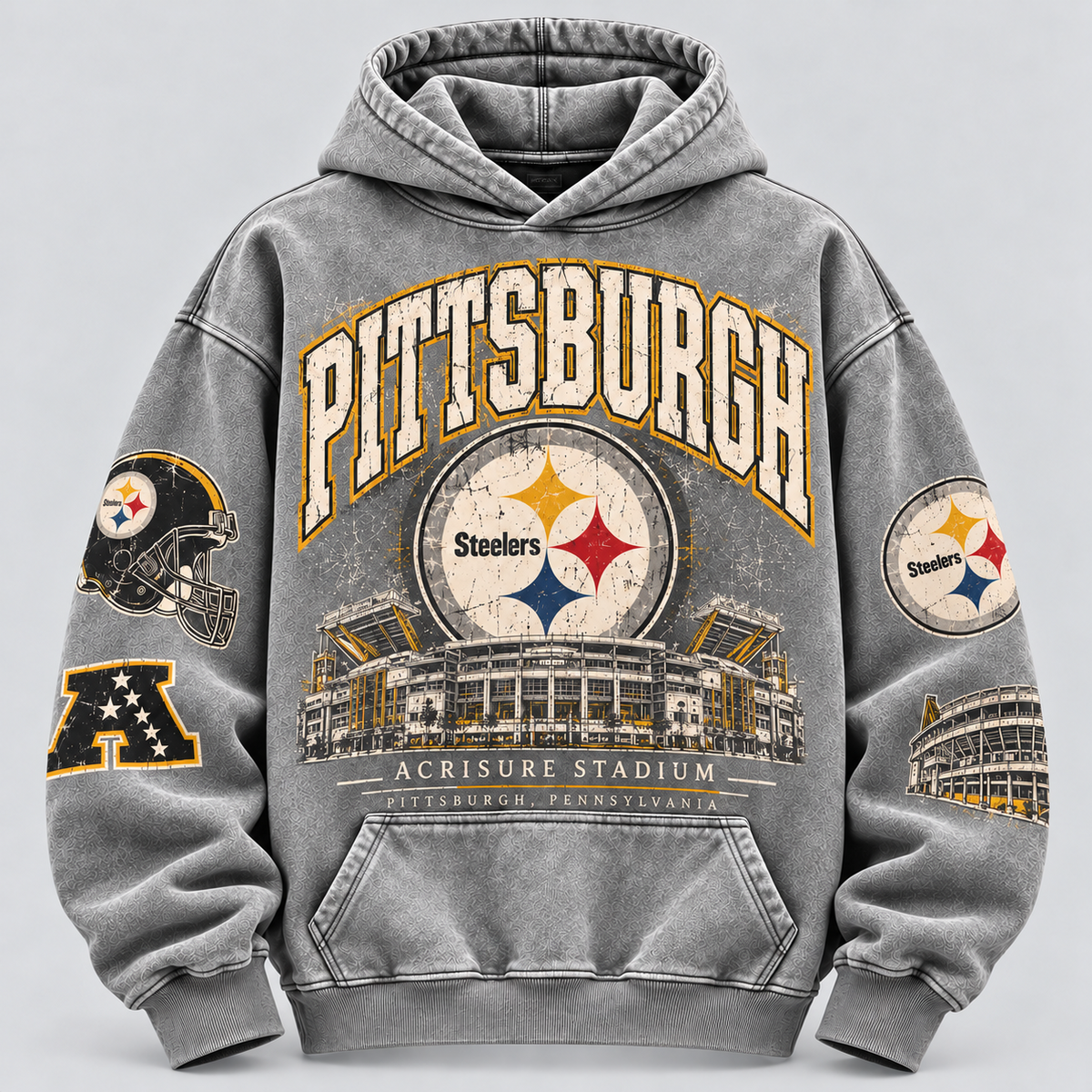 North Shore Monument Hoodie front mockup