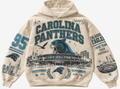 Carolina Panthers Stadium Relic cream hoodie front