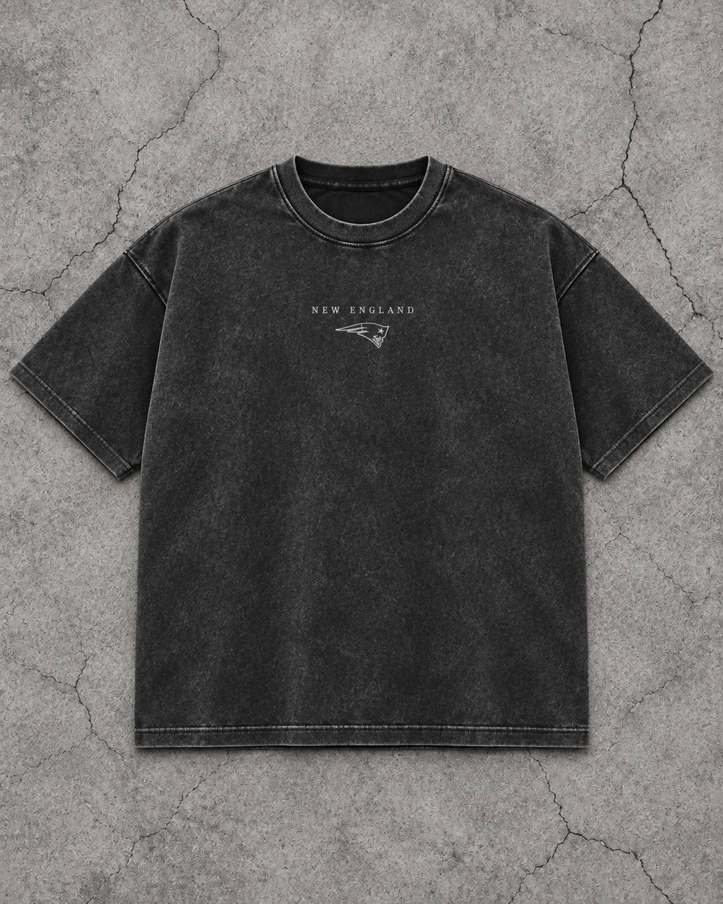 PATRIOTS GREYLINE TEE front