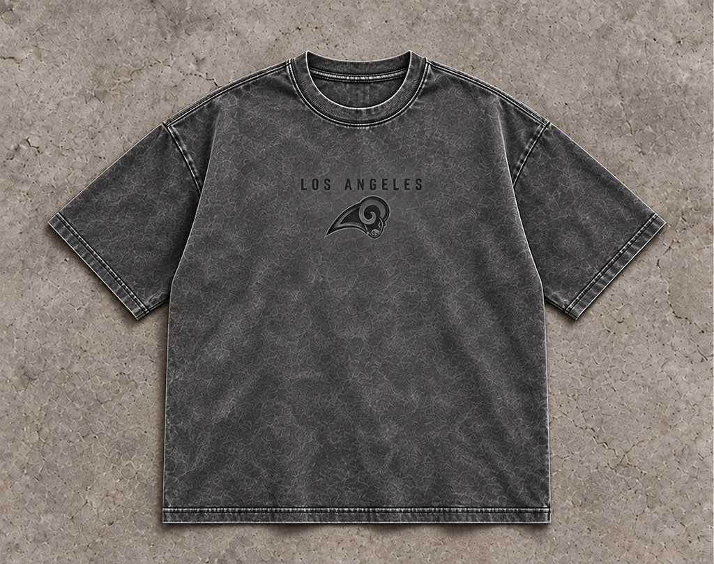RAMS GREYLINE TEE front