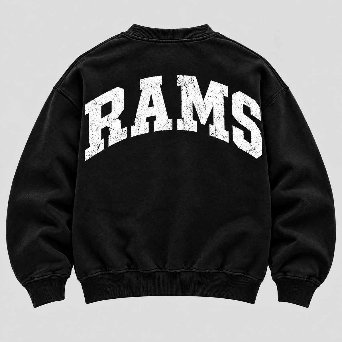 Los Angeles Rams Varsity Crewneck back