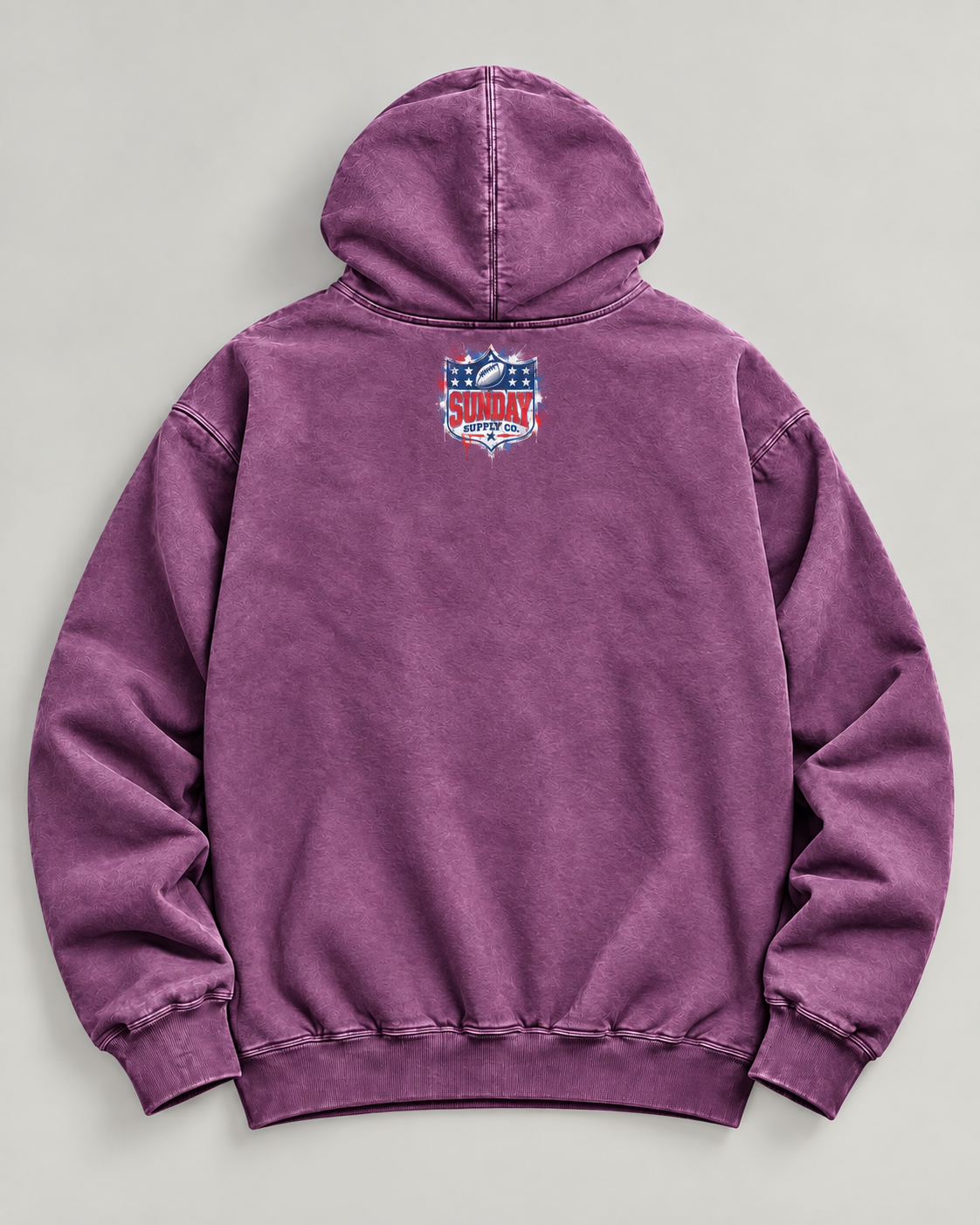 RAVENS 1996 VINTAGE WASH HOODIE back